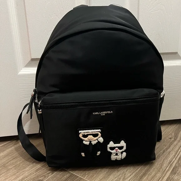 Karl Lagerfeld Bags Authentic Karl Lagerfeld Gorgeous Big Backpack Unisex Poshmark